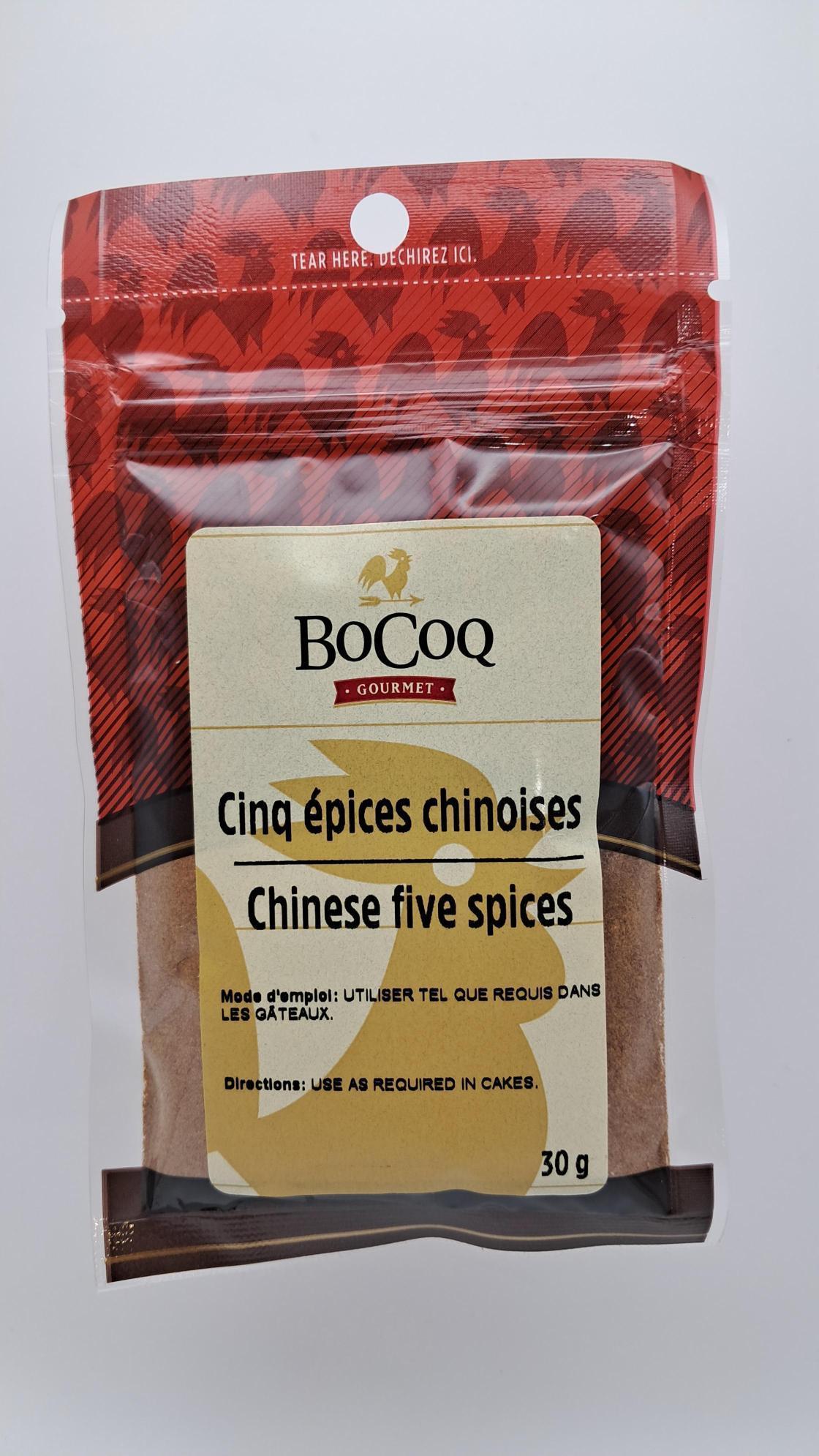 Cinq épices chinoises - 30g