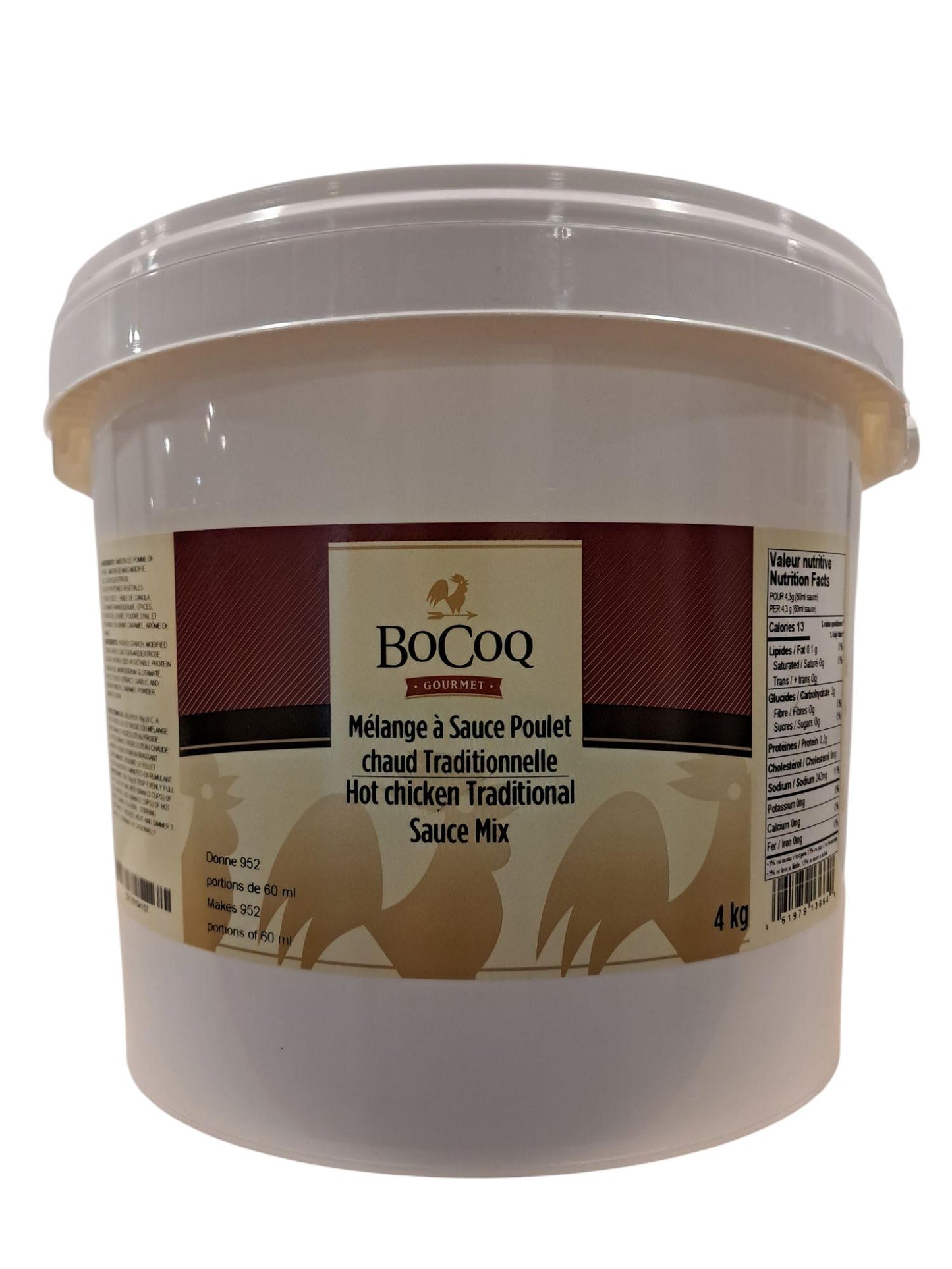 Mélange à Sauce Poulet chaud Traditionnelle - 4 kg