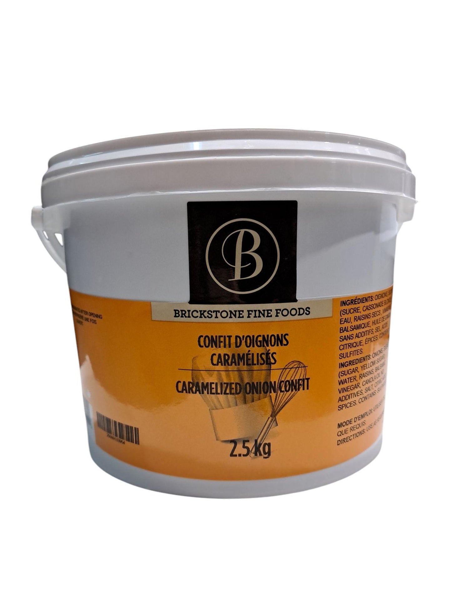 Confit d'oignons caramélisés - 2.5kg