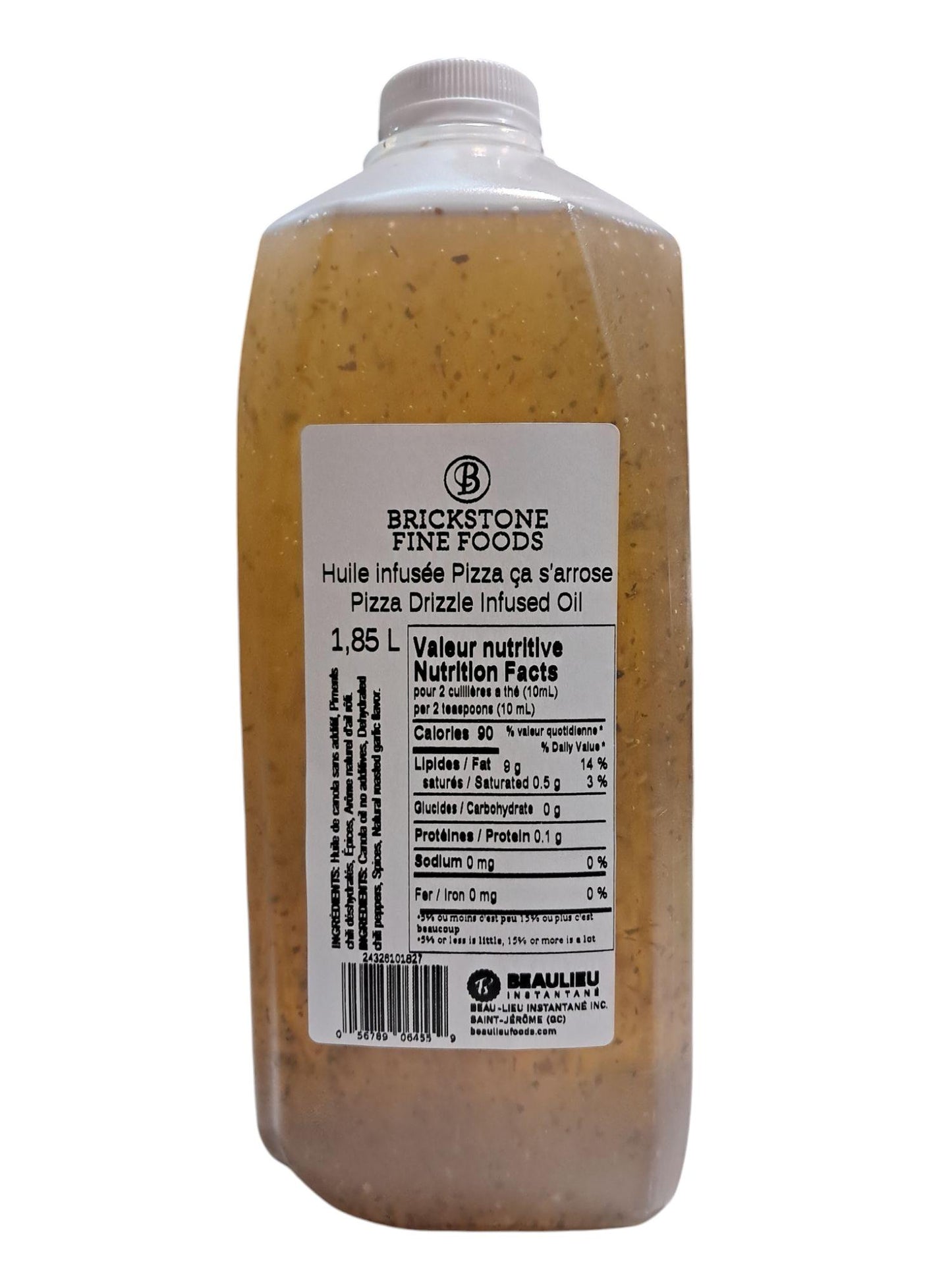 Huile Infusée Pizza ça s'arrose - 1,85 L