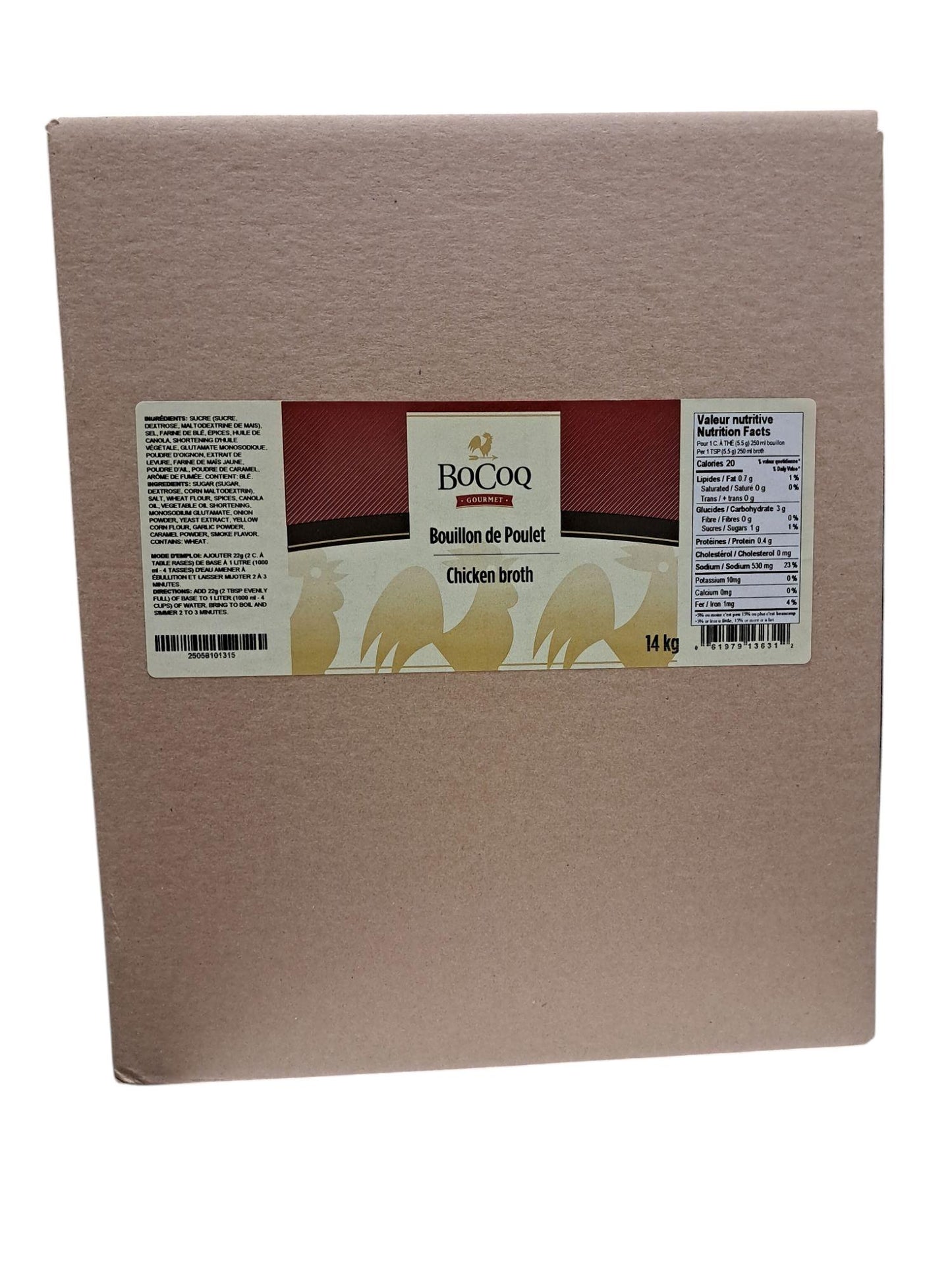 Bouillon de Poulet - 14 Kg