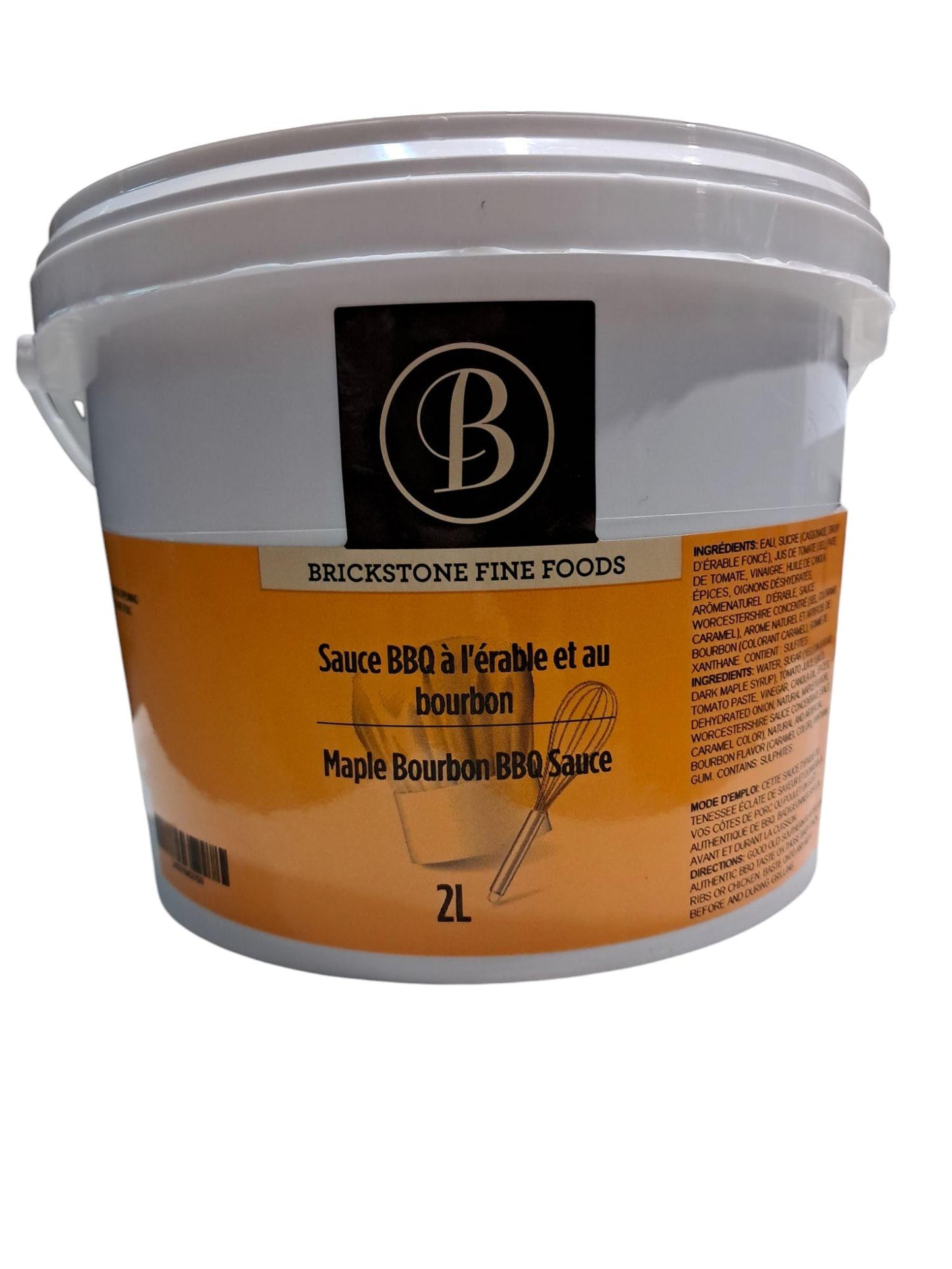 Sauce et Marinade Érable et Bourbon - 2L