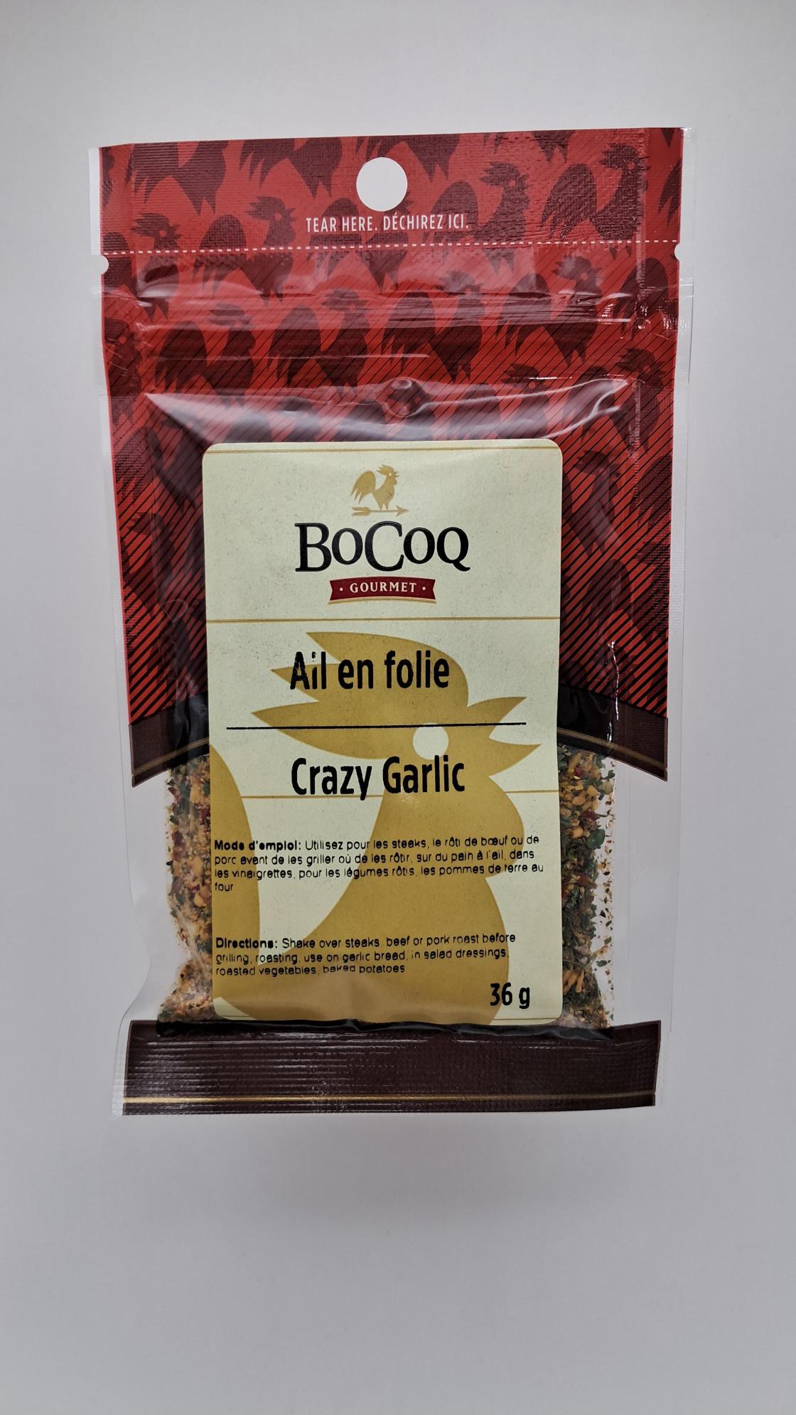 Assaisonnement ail en folie - 36g