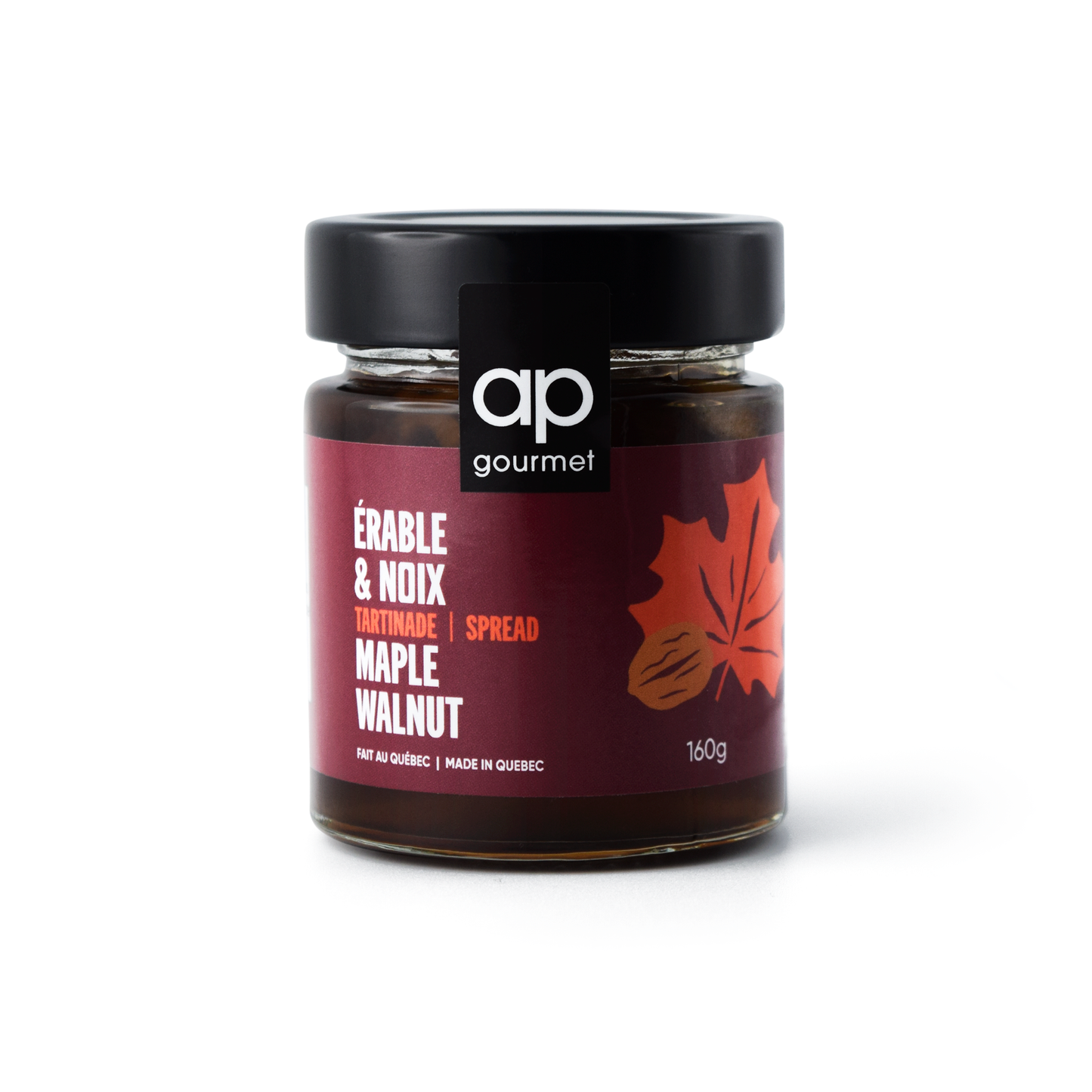 Tartinade au sirop d'érable et noix - 160g
