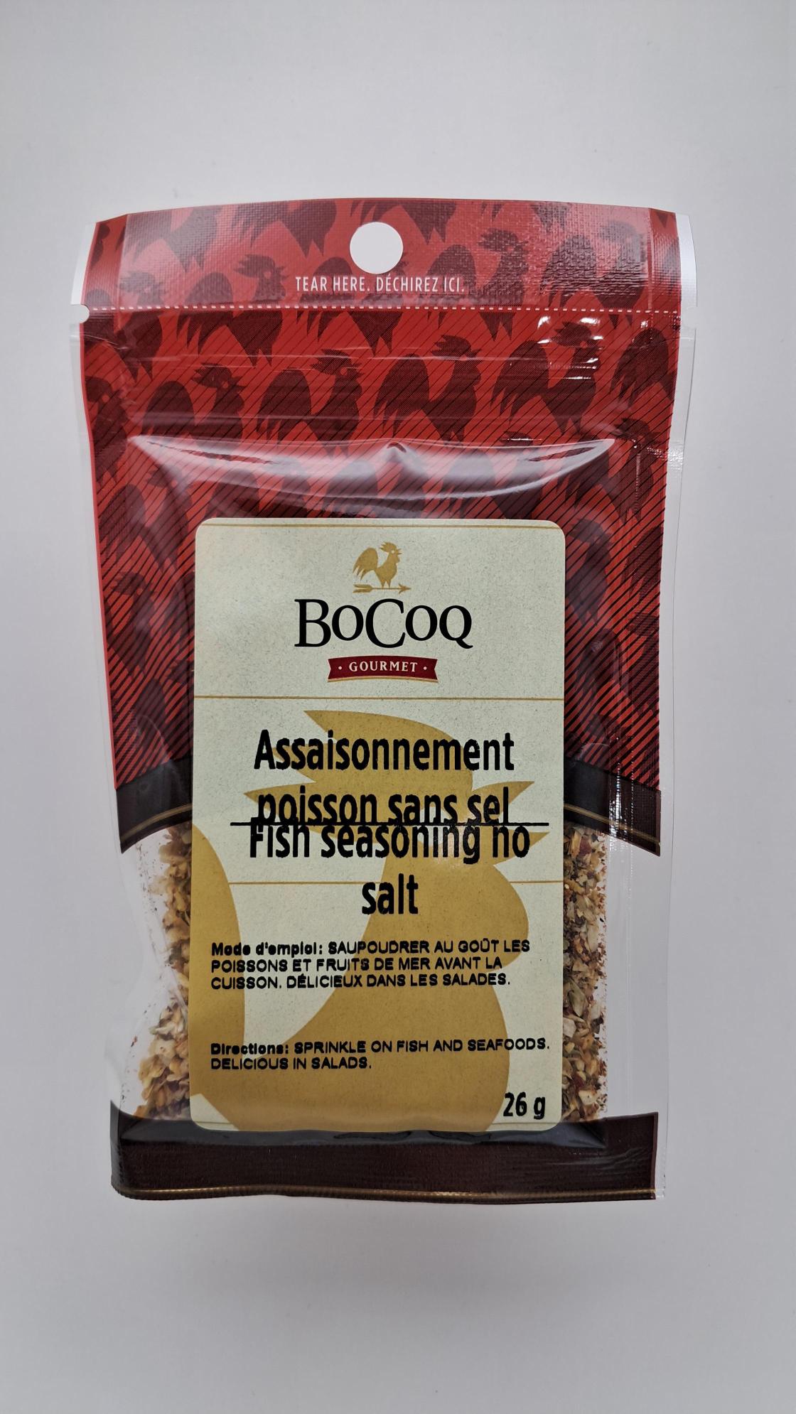 Assaisonnement poisson et fruit de mer - 26g