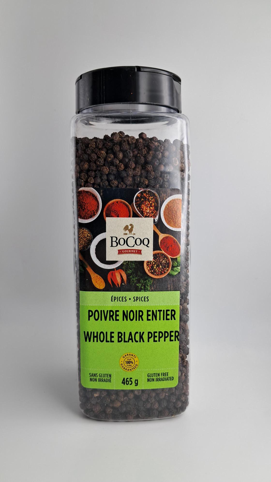 Poivre noir entier - 465g