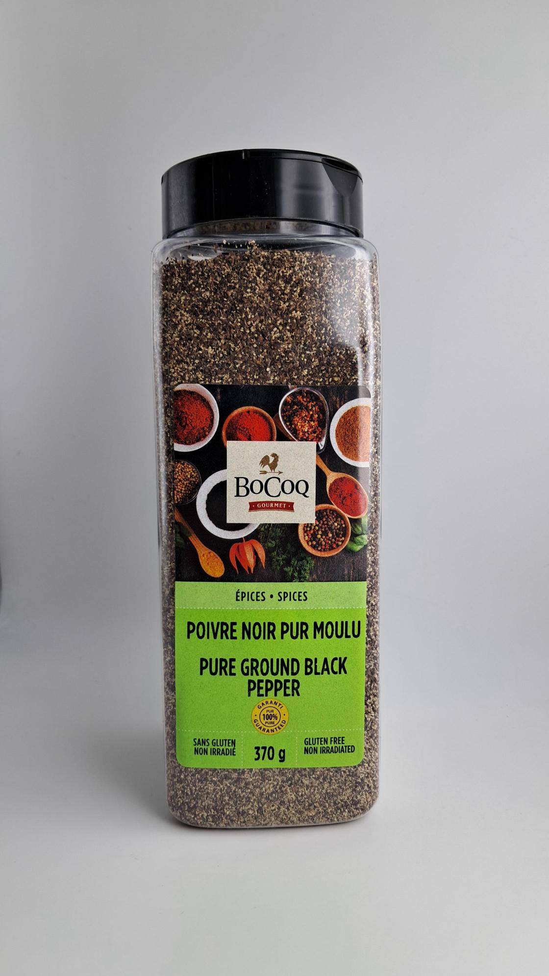Poivre noir moulu - 370g